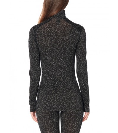 Мерино Блуза Icebreaker 200 Oasis LS Half Zip Sky Paths W's