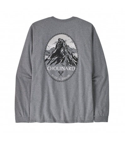 Блуза Patagonia LS Chouinard Crest Responsibili-Tee M's