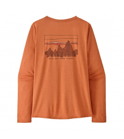Блуза Patagonia Capilene Cool Daily Graphic Shirt Long Sleeve W's Summer 2025